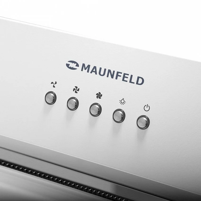 Вытяжка MAUNFELD TRAPEZE 602IG WHITE