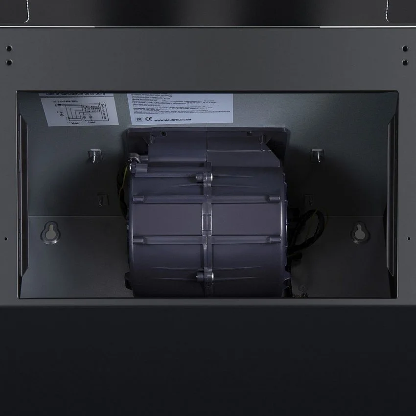 Вытяжка MAUNFELD CASCADA PUSH 50 GLASS BLACK