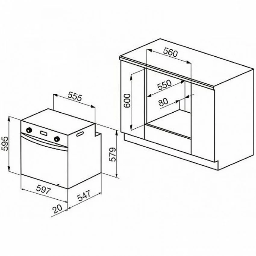 Духовой шкаф KORTING OKB 9123 CМGW