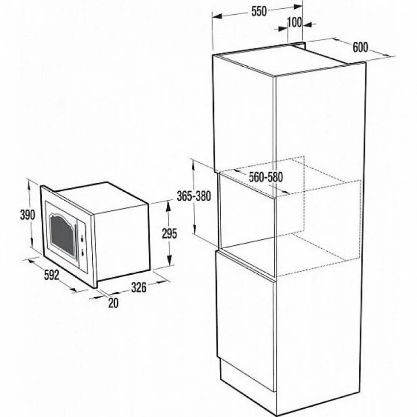 Микроволновая печь GORENJE BM 235 CLB