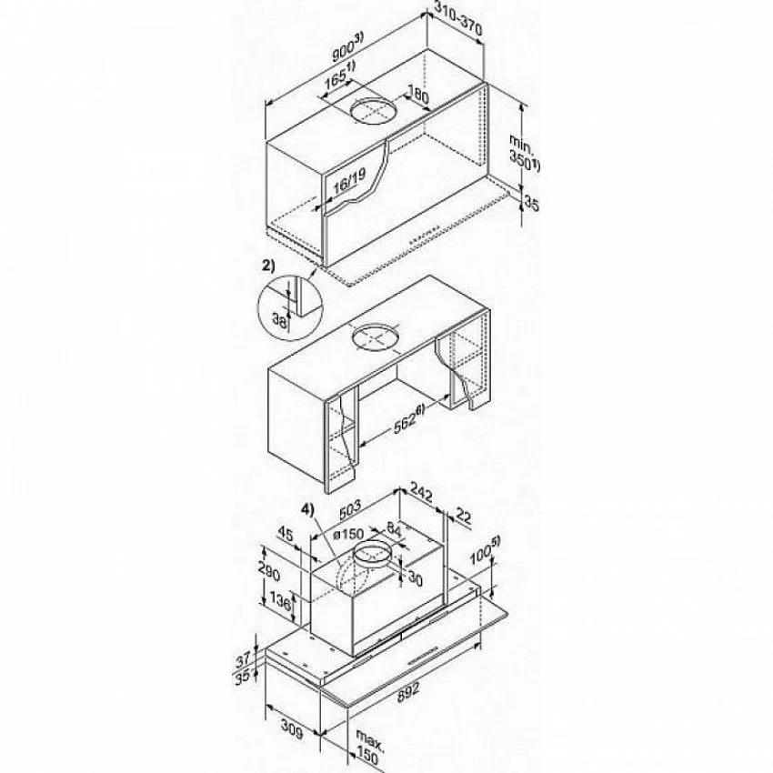 Вытяжка MIELE DA3690