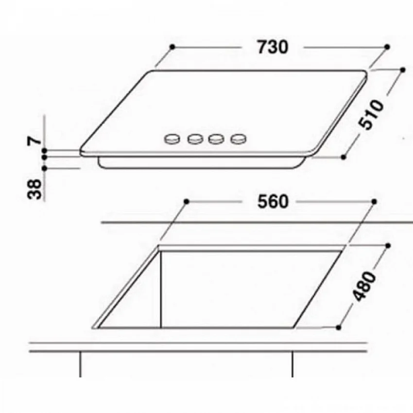 Варочная панель WHIRLPOOL GMA 7522 IX