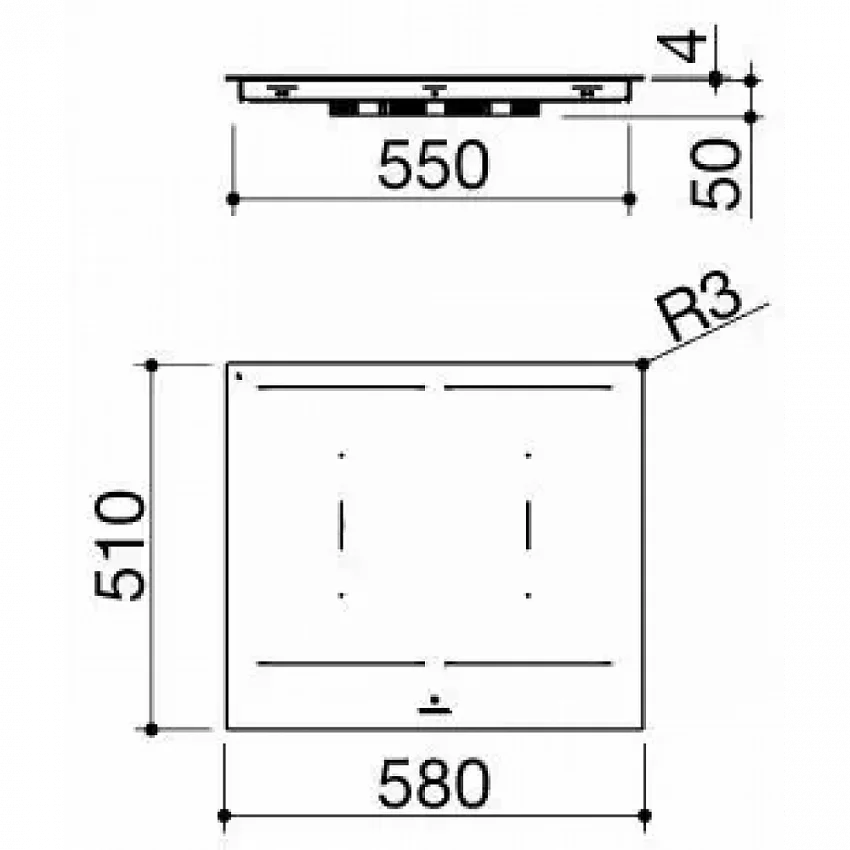 Варочная панель BARAZZA 1PIDC60N