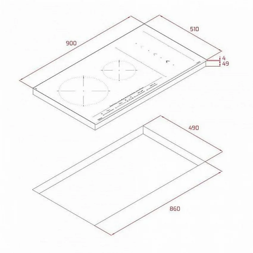 Варочная панель TEKA IZS 96700 MST BLACK