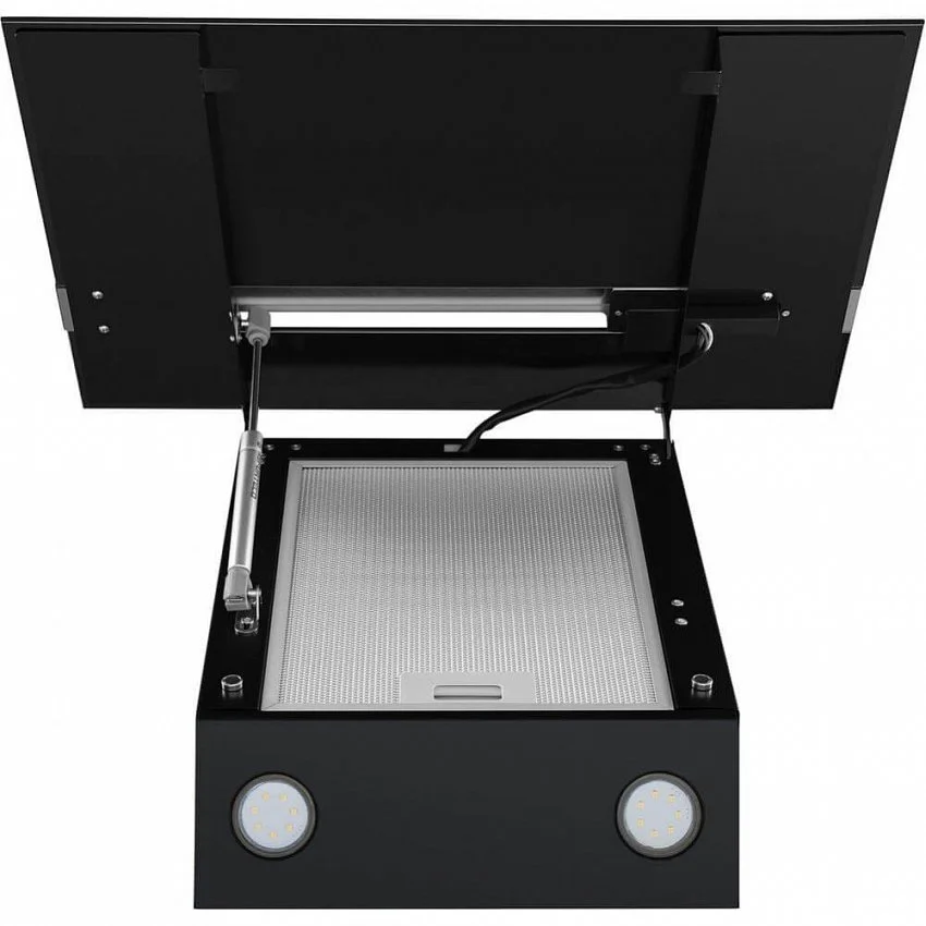 Вытяжка MAUNFELD BRIDGE LINE 50 BLACK/STRIPE INOX