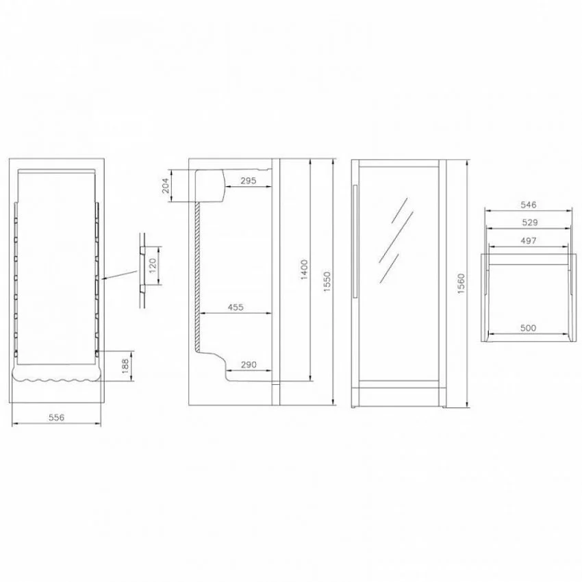 Винный шкаф VESTFROST SOLUTIONS W 155
