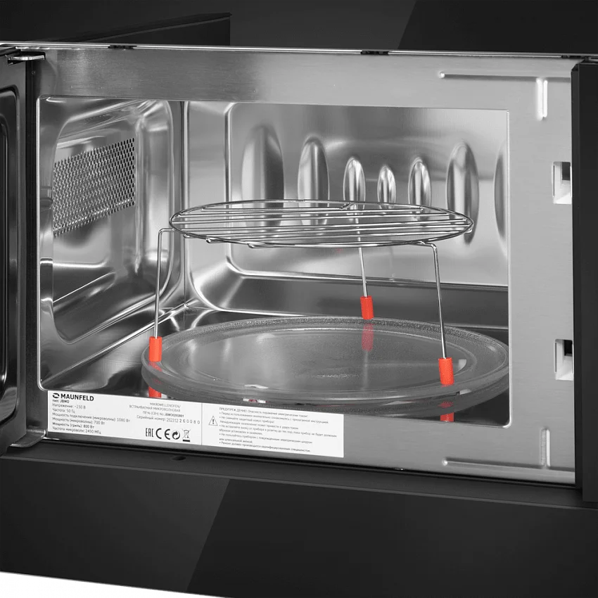 Встраиваемая микроволновая печь MAUNFELD JBMO820GB01