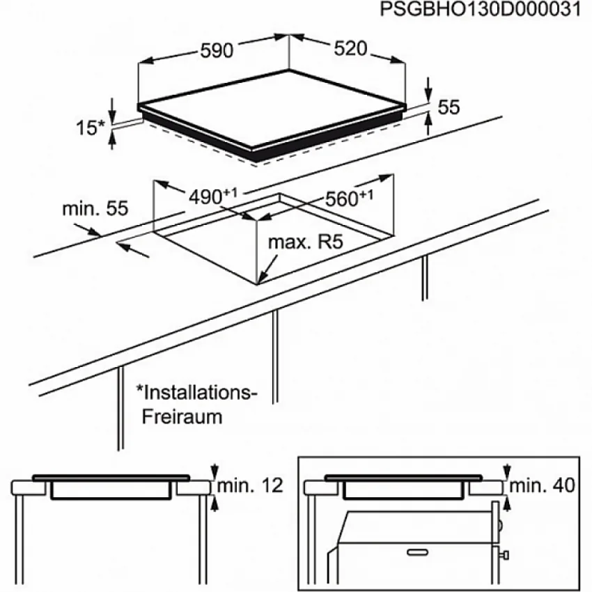 Варочная панель ZANUSSI IKZ 6420 BB