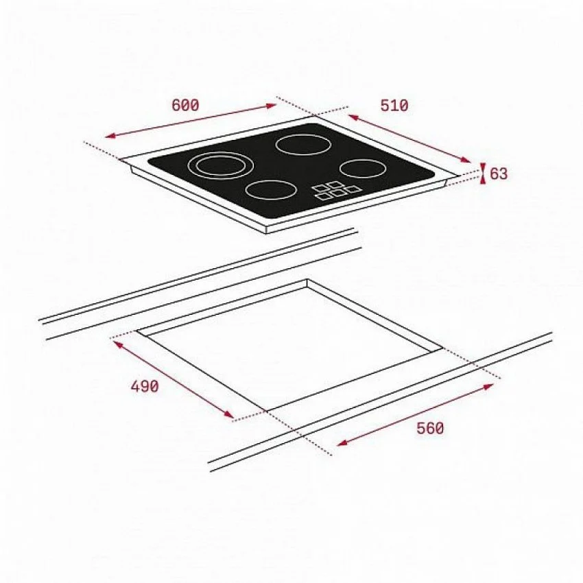 Варочная панель TEKA TB 6415