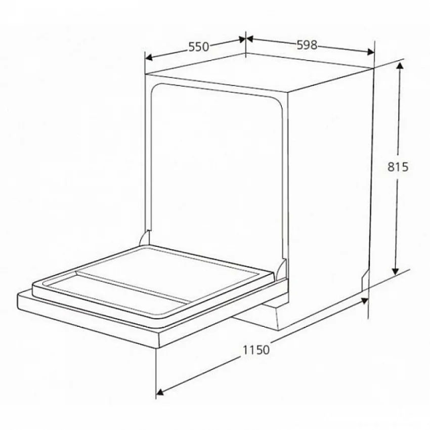 Посудомоечная машина KUPPERSBERG GLM 6080