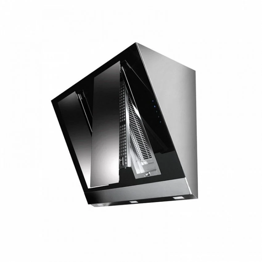 Вытяжка PANDO P-777/90 CRISTAL NEGRO V.1250 ECO SEC