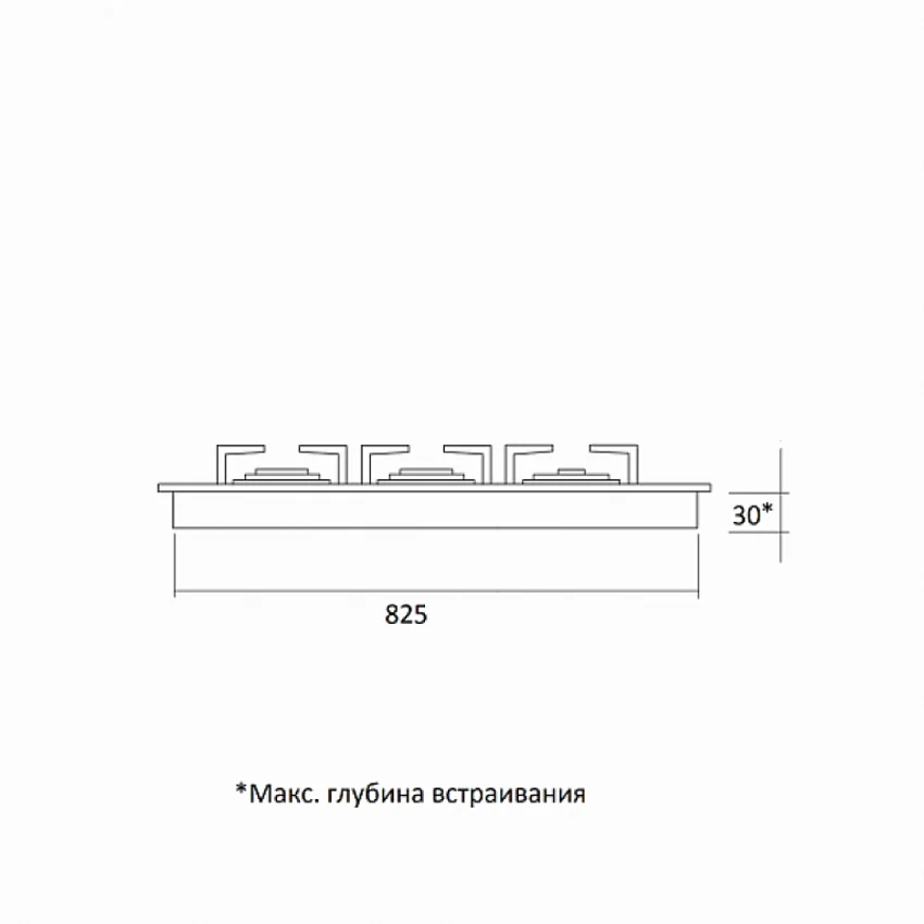 Варочная панель KUPPERSBERG FV9TGRZ ANT SILVER