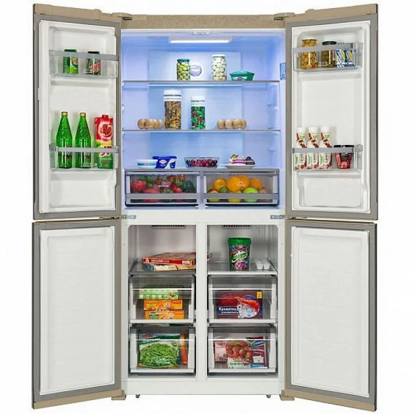 Холодильник HIBERG RFQ-490DX NFGR INVERTER
