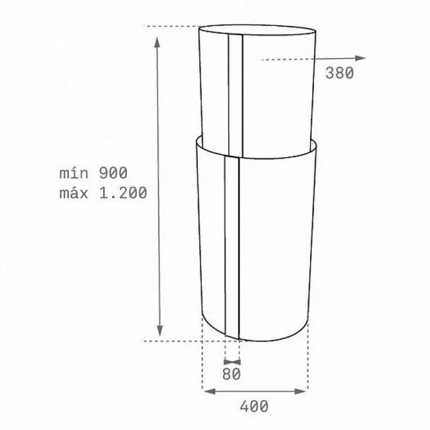 Вытяжка TEKA CC 480 STAINLESS STEEL