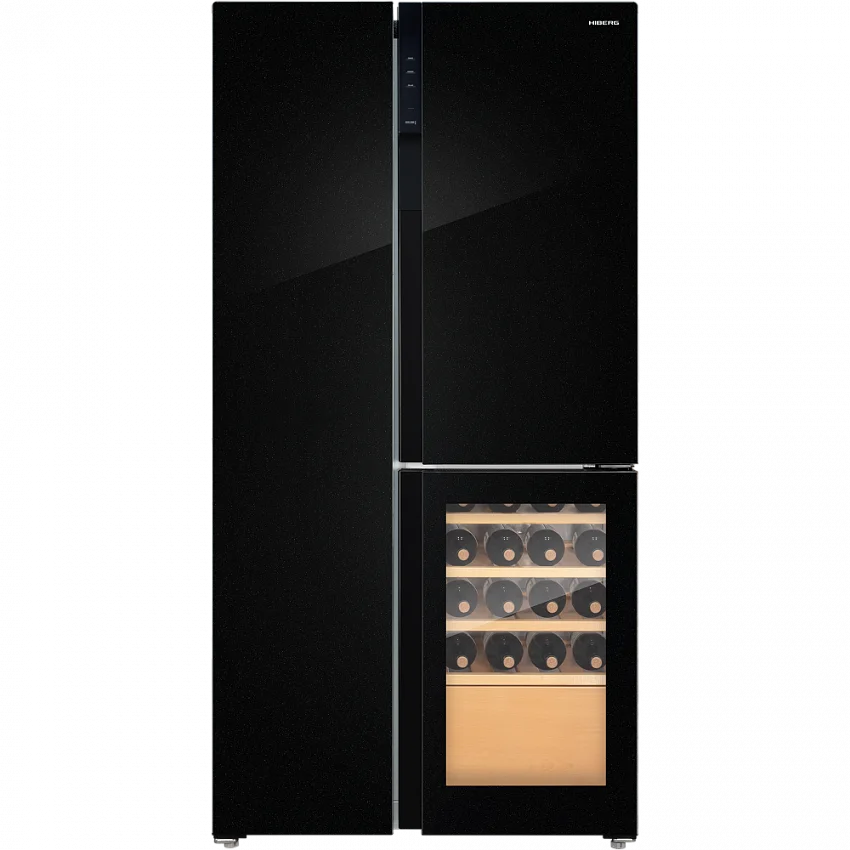 Холодильник HIBERG RFS-700DX NFGB INVERTER WINE