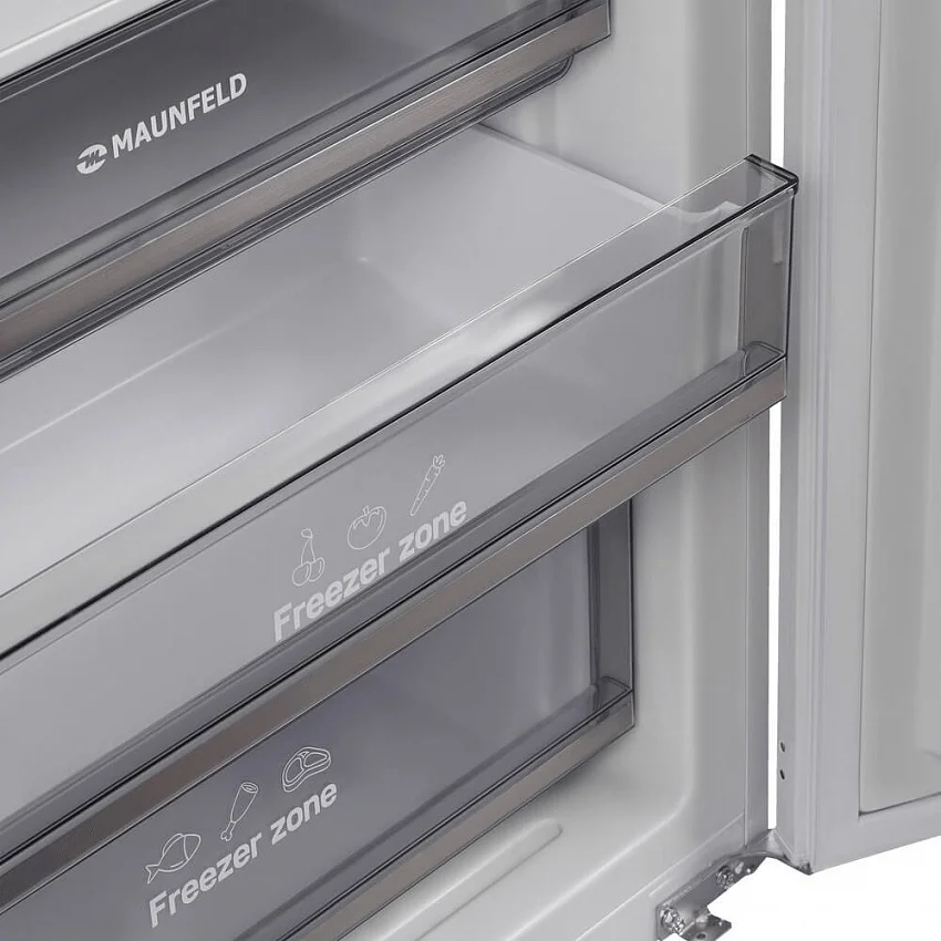 Встраиваемый холодильник MAUNFELD MBF193NFW1GR INVERTER