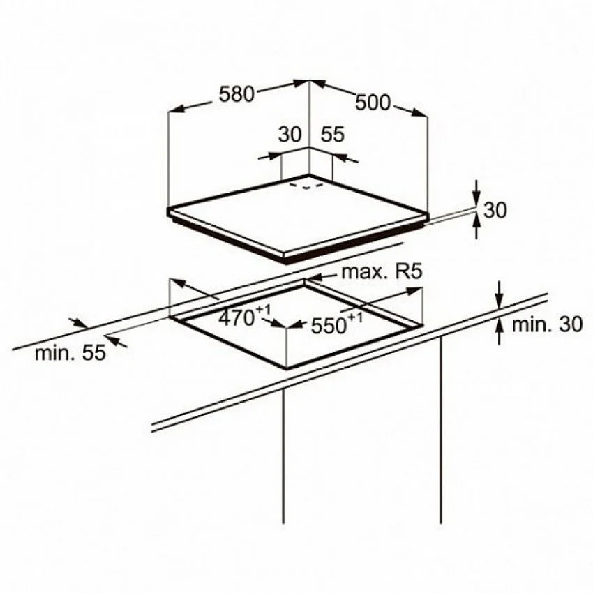 Варочная панель ZANUSSI ZGM 62444 XA