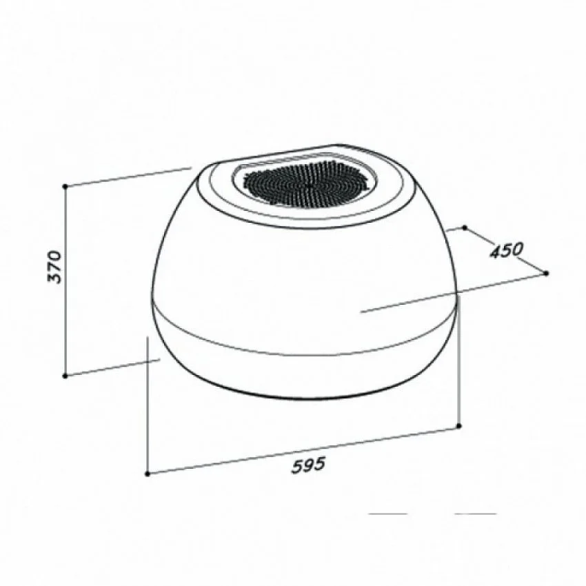 Вытяжка SIRIUS SLT106 LINK COPPER