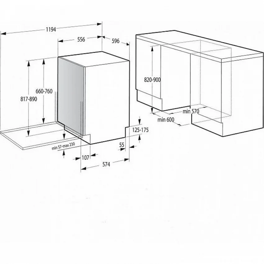 Посудомоечная машина GORENJE GV631E60