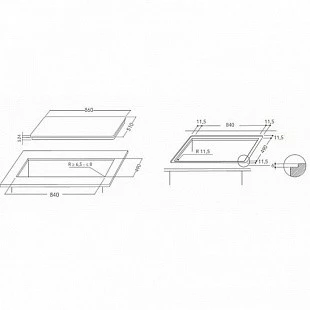 Варочная панель KITCHENAID KHIP5 90510