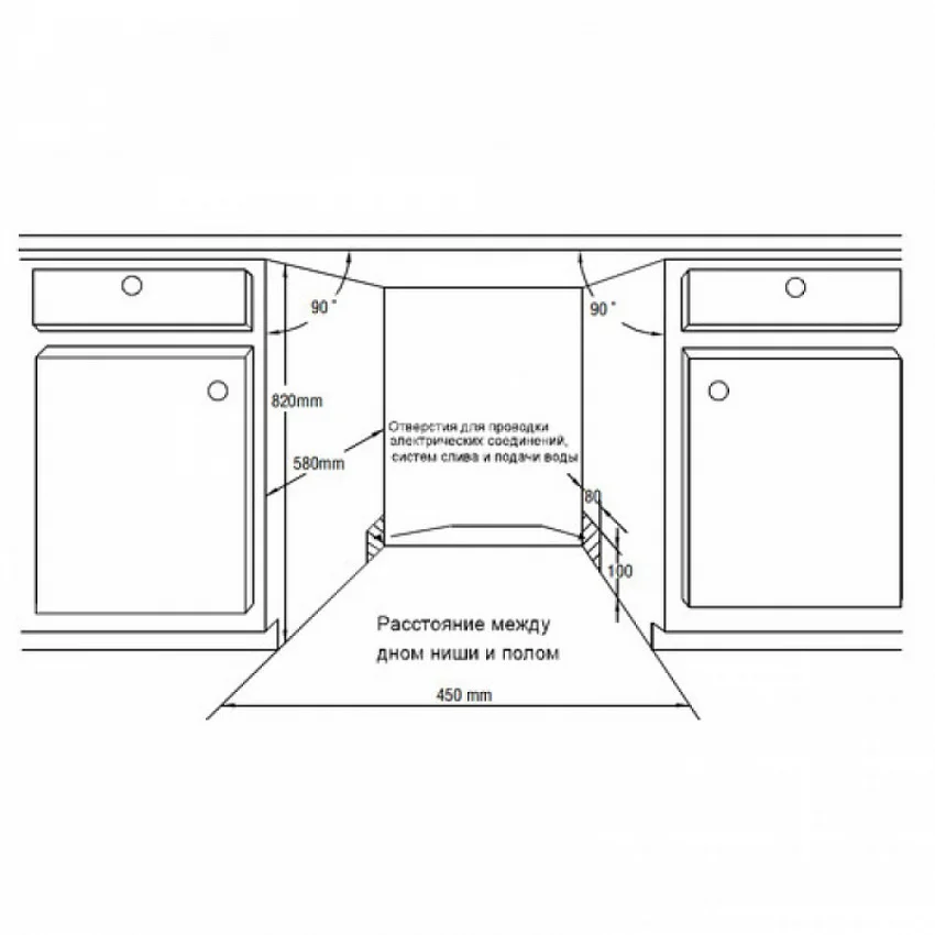 Посудомоечная машина WHIRLPOOL ADG 145