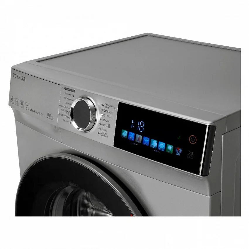 Стиральная машина узкая TOSHIBA TW-BN90C4RU(SK)