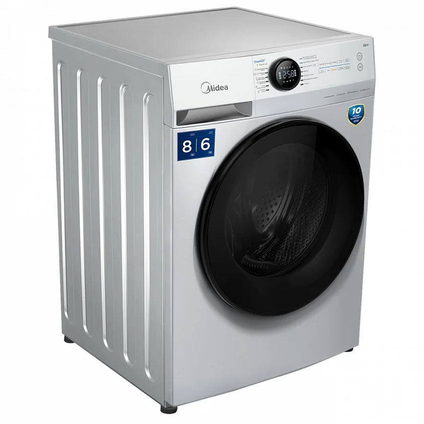 Стиральная машина MIDEA MF200D80WBS/W-RU