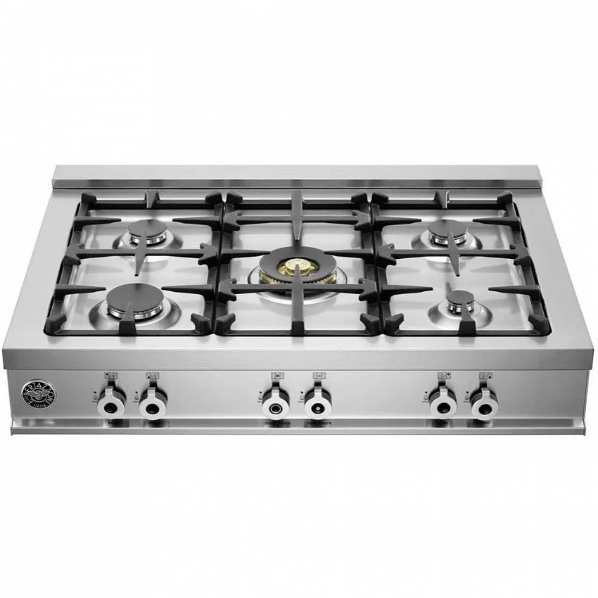 Газовая варочная панель BERTAZZONI CB36500X