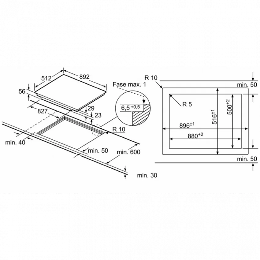 Индукционая варочная панель BOSCH PXV901DV1E