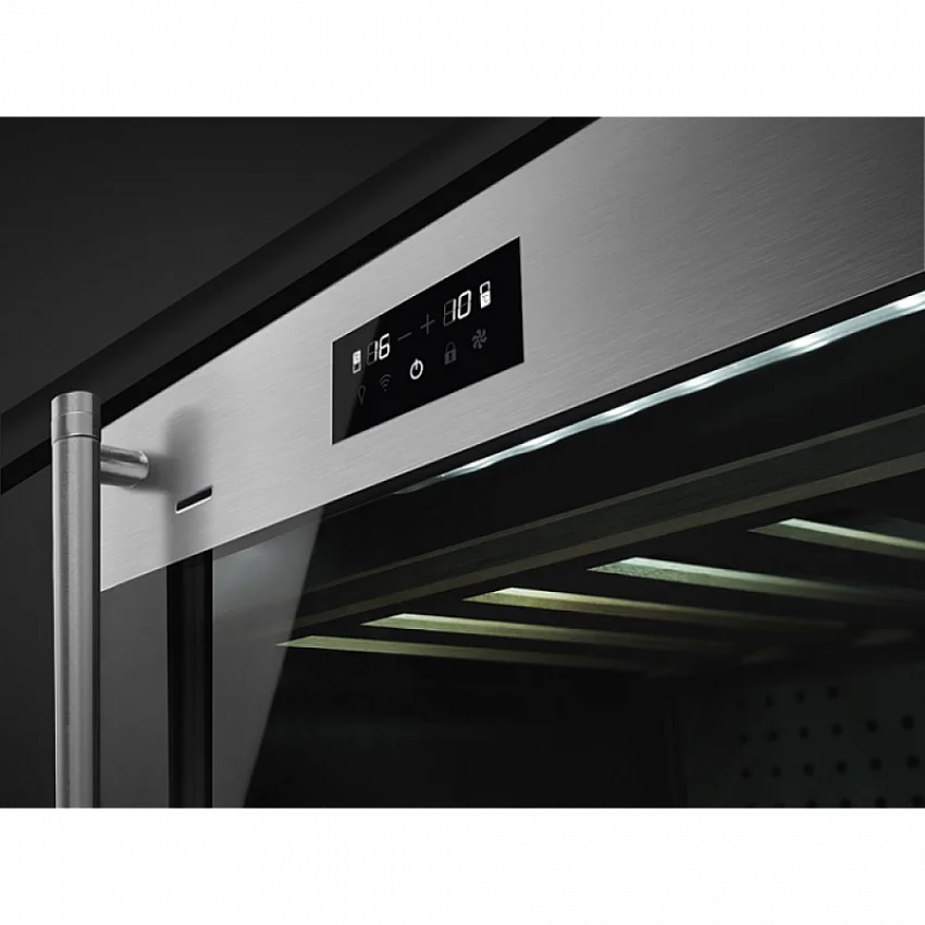 Встраиваемый винный шкаф SMEG CVI338RWX2