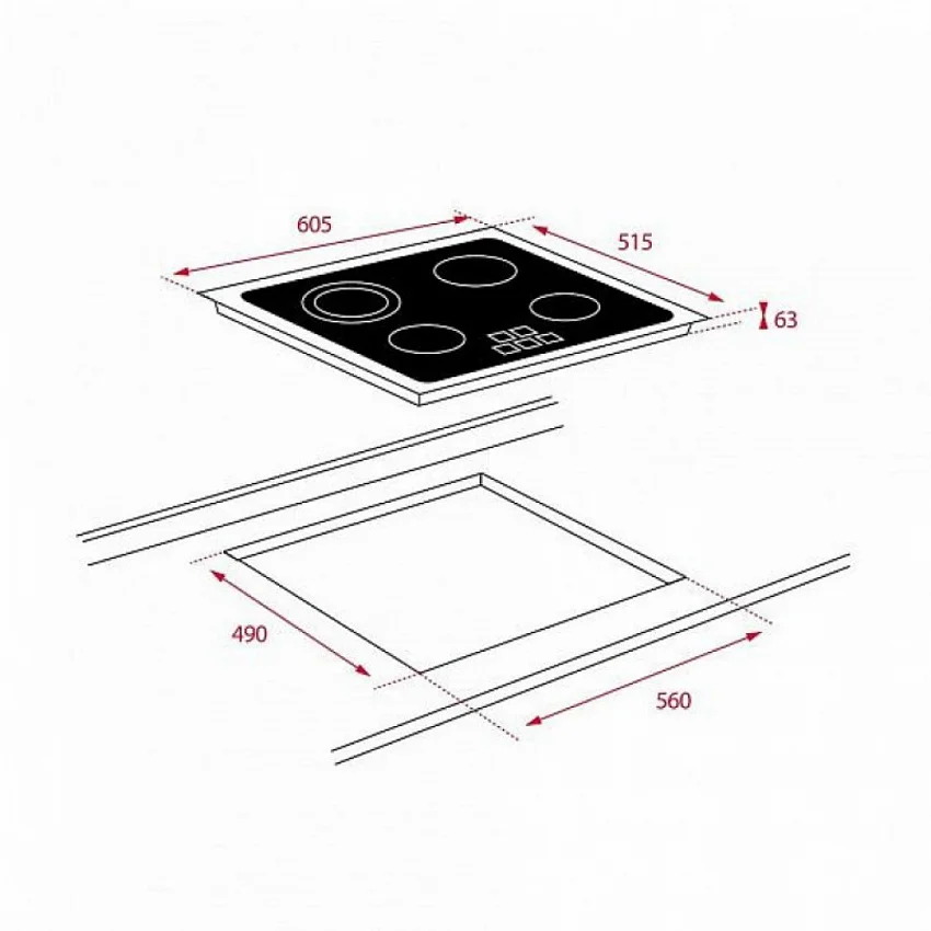 Варочная панель TEKA TZ 6420