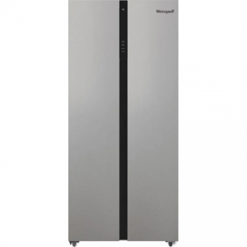 Холодильник WEISSGAUFF WSBS 500 INVERTER NOFROST BRU STEEL GLASS
