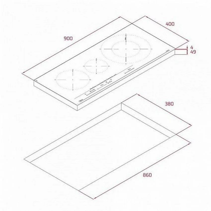 Варочная панель TEKA IZC 93320 MST BLACK