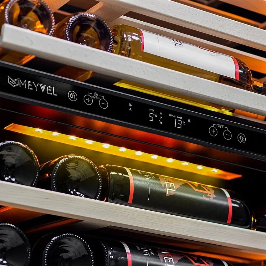 Встраиваемый винный шкаф MEYVEL MV110-KBT2 (SLIM)