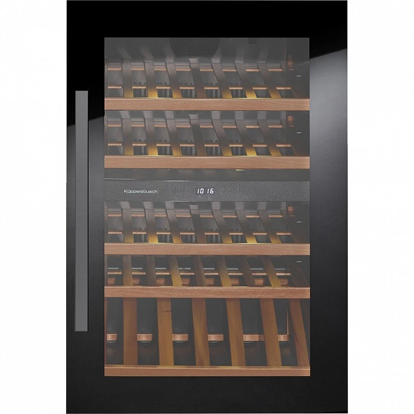 Встраиваемый винный шкаф KUPPERSBUSCH FWK 2800.0 S3 SILVER CHROME