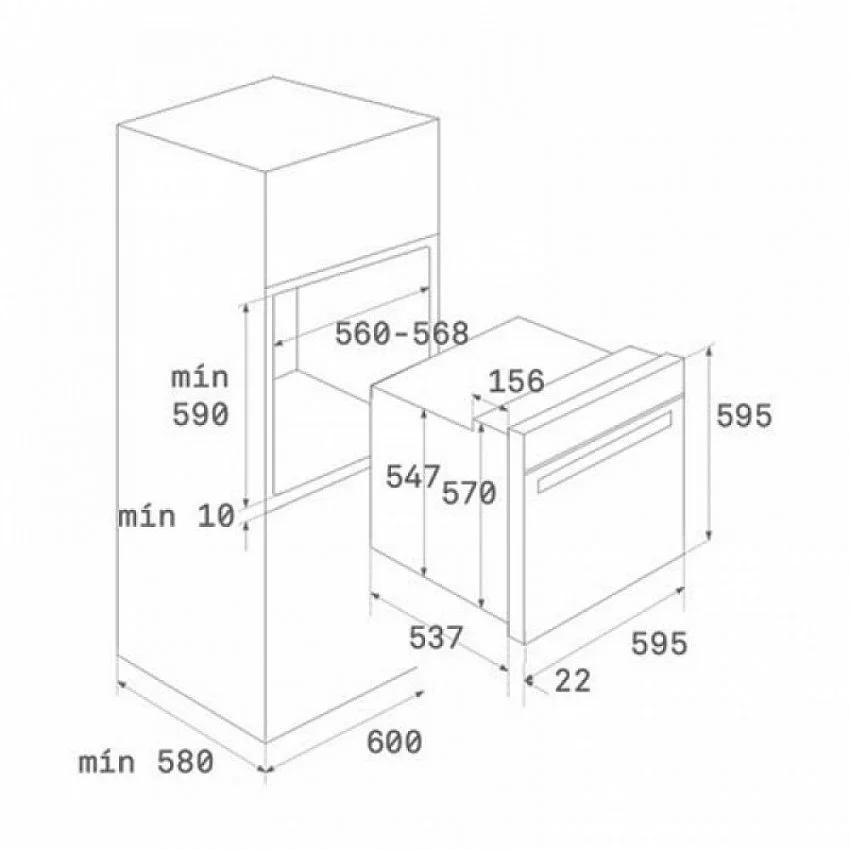 Духовой шкаф TEKA HLB 840 P STAINLESS STEEL
