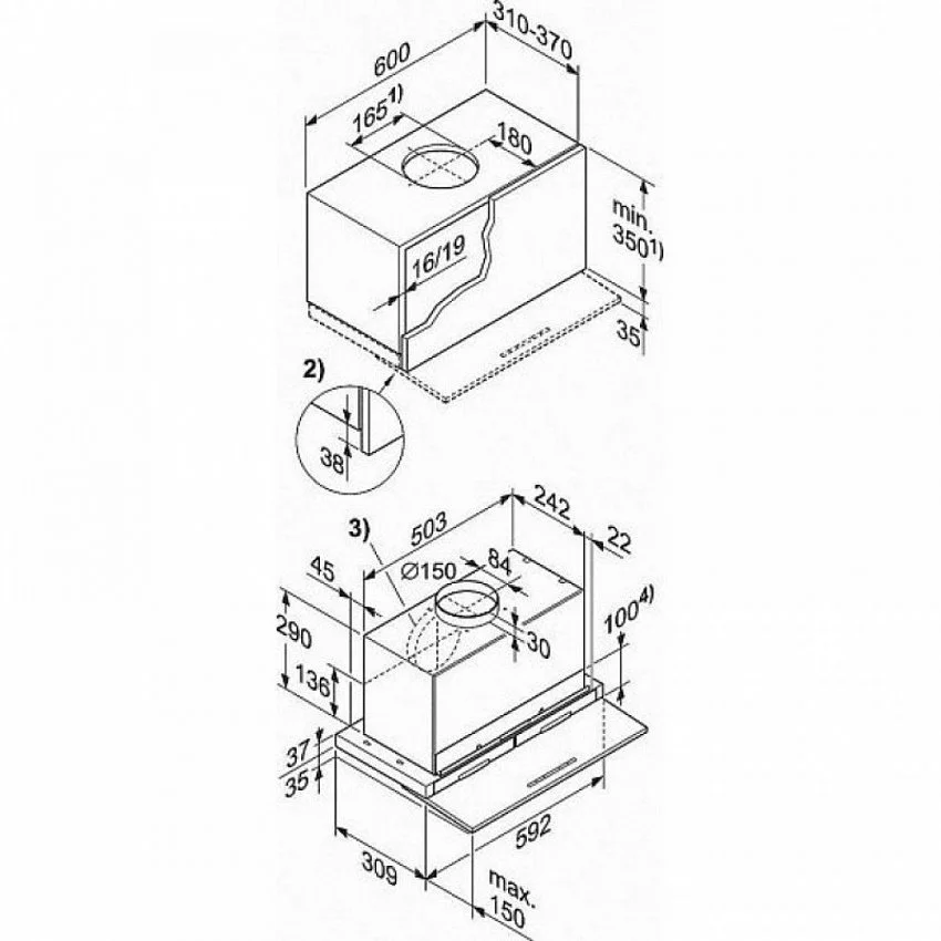 Вытяжка MIELE DA3660