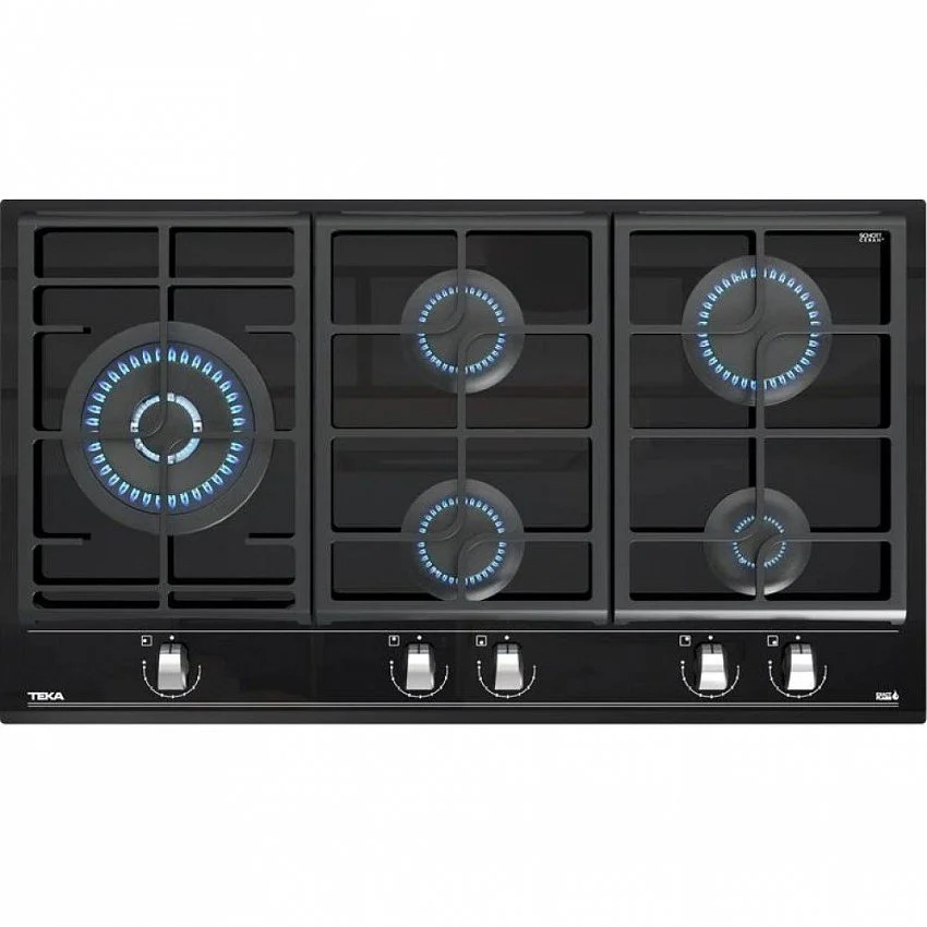 Газовая варочная панель TEKA GZC 95320 XBC NIGHT RIVER BLACK