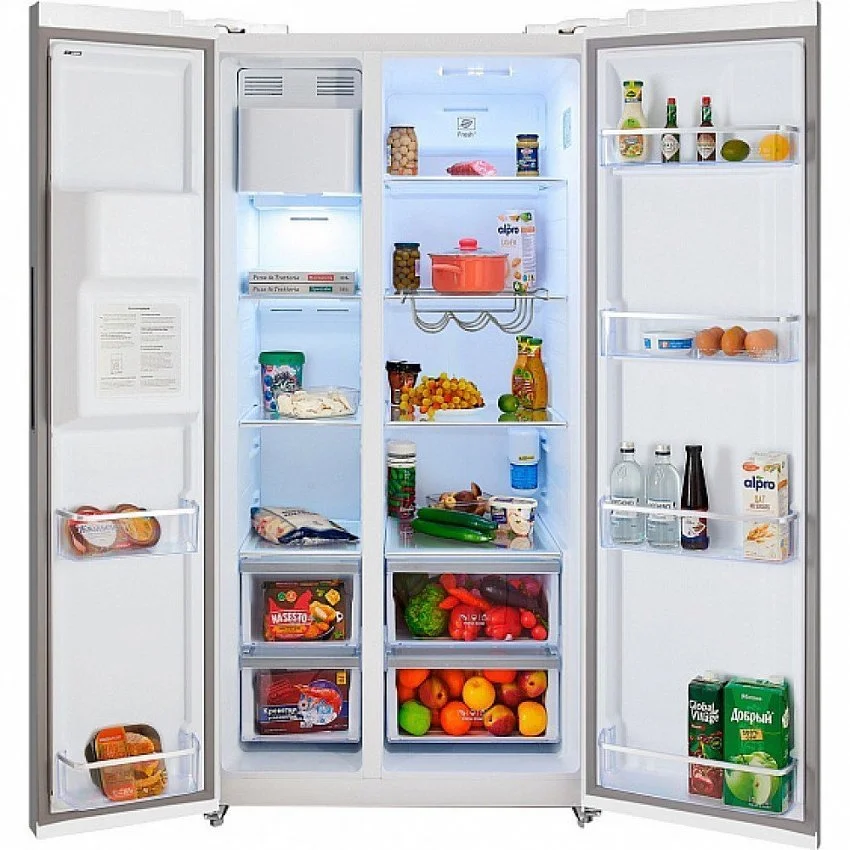 Холодильник HIBERG RFS-650DX NFGW INVERTER
