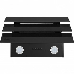 Вытяжка MAUNFELD CASCADA PUSH 50 GLASS BLACK