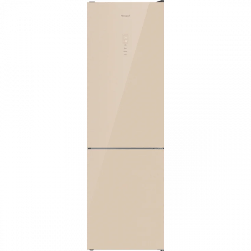 Холодильник WEISSGAUFF WRK 195 D FULL NOFROST BEIGE GLASS
