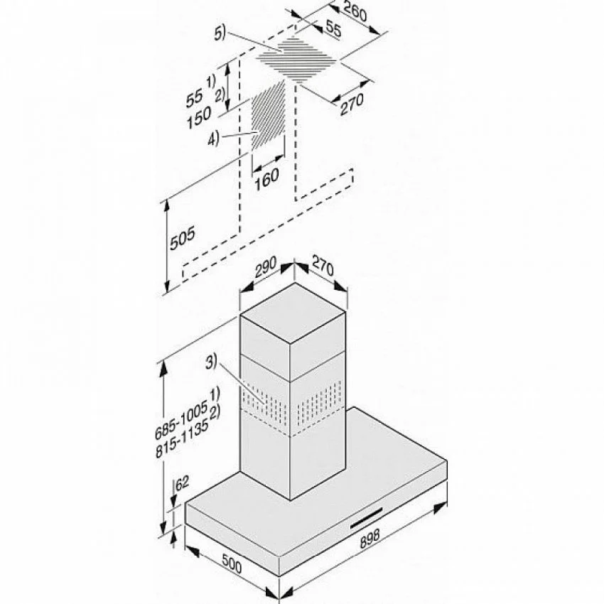 Вытяжка MIELE DA4298W