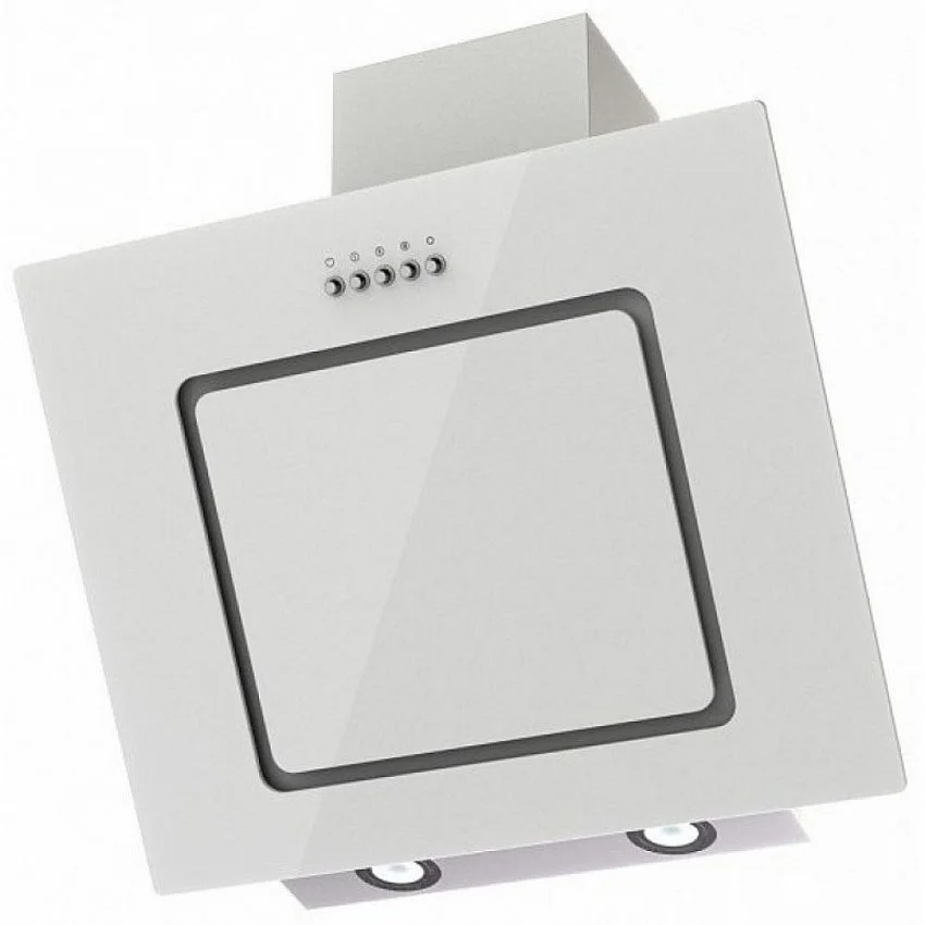Вытяжка KRONASTEEL KIRSA 600 WHITE/WHITE GLASS