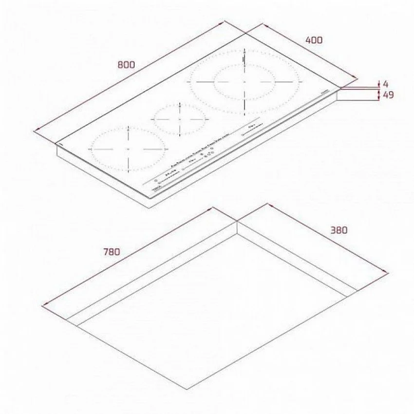 Варочная панель TEKA IZC 83620 MST BLACK