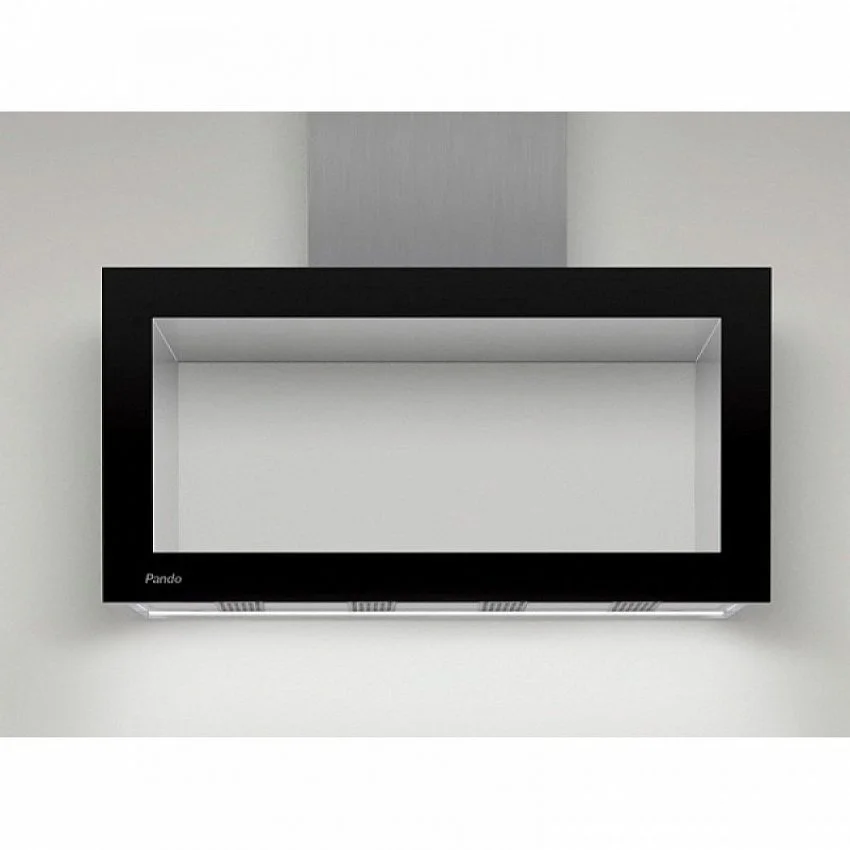 Вытяжка PANDO P-960/100 INOX/NEGRO BRILLO V.1250 ECO SEC
