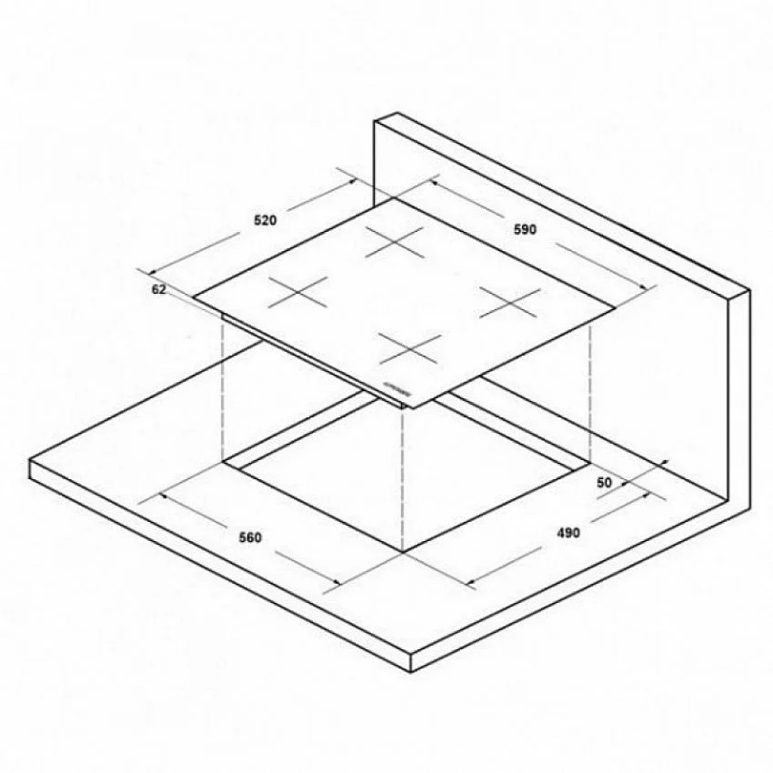 Варочная панель KUPPERSBERG ICS 606 С