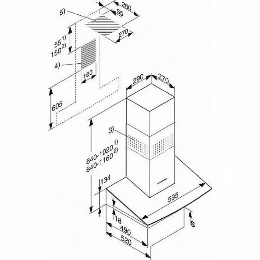 Вытяжка MIELE DA5966W EDST