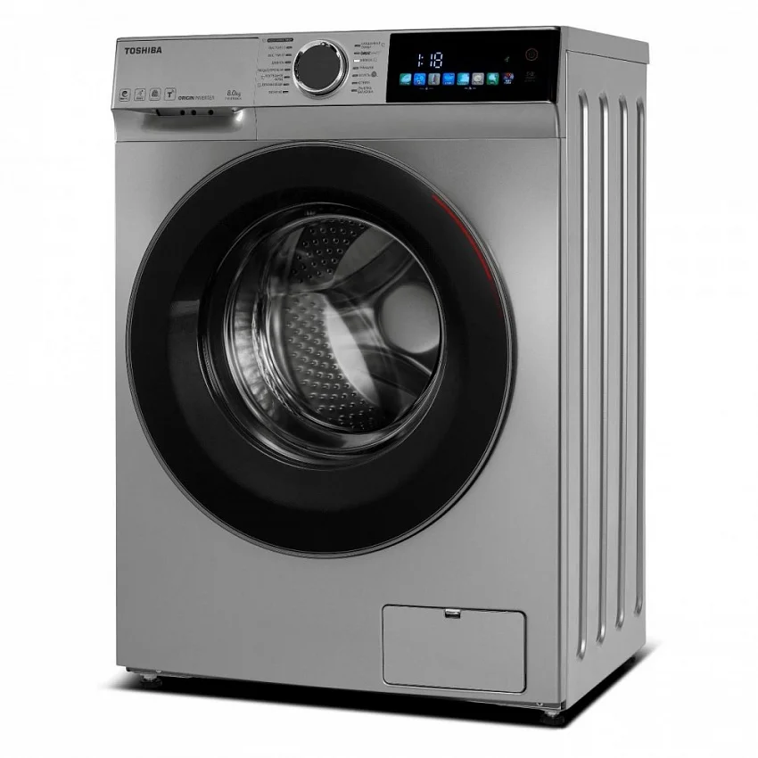 Стиральная машина узкая TOSHIBA TW-BN90C4RU(SK)