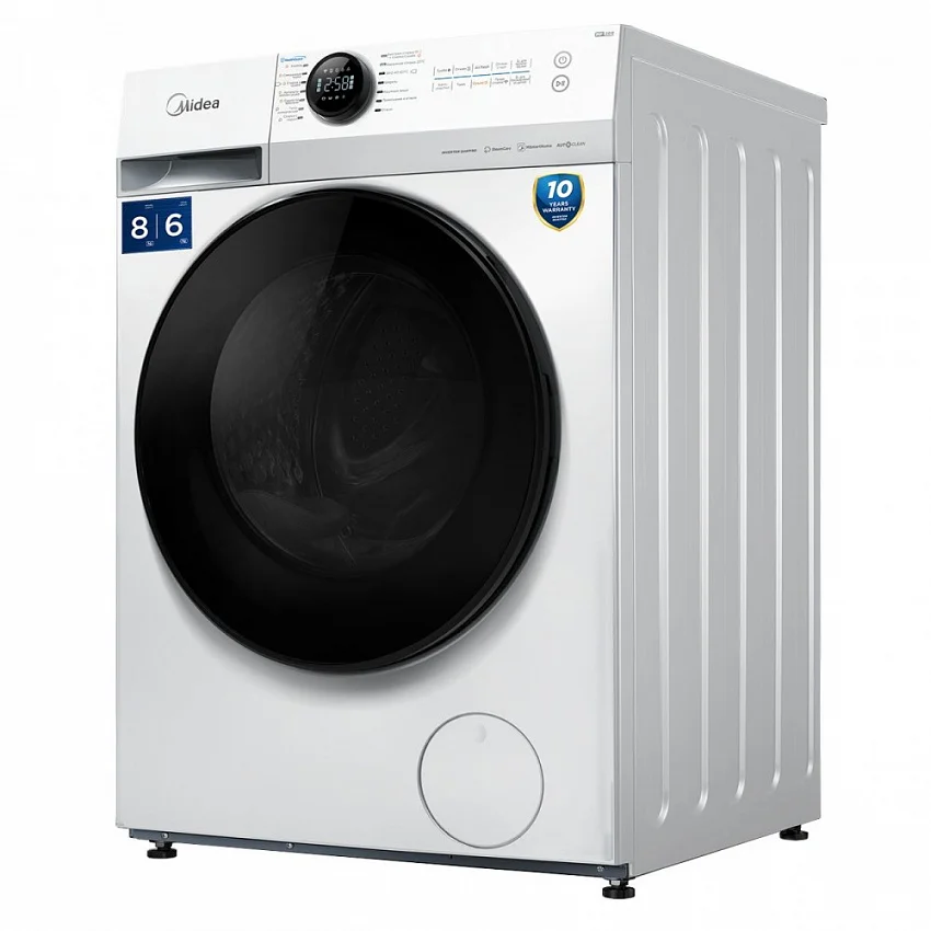 Стиральная машина MIDEA MF200D80WBS/W-RU