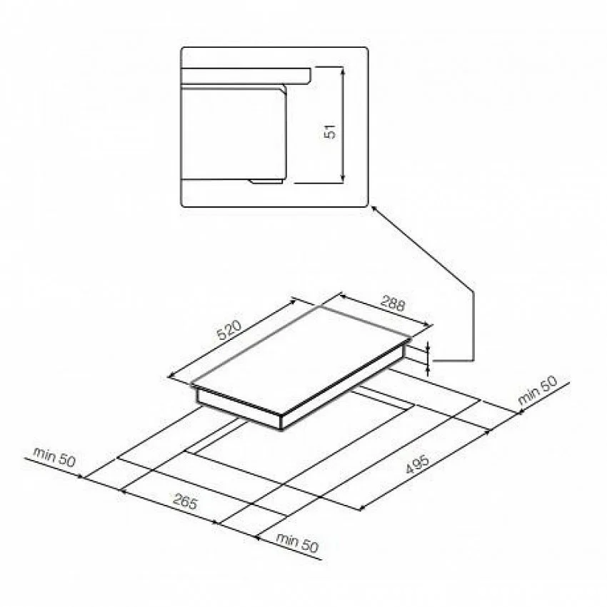 Варочная панель GRAUDE EK 30.0 W